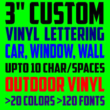 Custom vinyl lettering for sale  Century