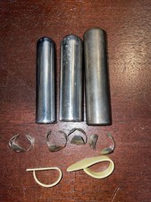 Barras deslizantes/barras de tom cromadas, palhetas de dedo e polegar para guitarra LAP e pedal de aço comprar usado  Enviando para Brazil