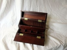 Vintage mahogany desktop for sale  STIRLING