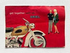 Ariel motorcycle brochure for sale  OKEHAMPTON