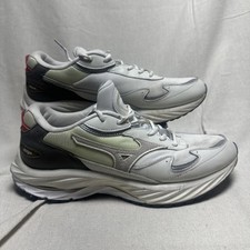 Mizuno Wave Rider Beta Tamanho 11.5 Branco Prata Nuvem Sunstruck Masculino Tamanho 11 Run comprar usado  Enviando para Brazil