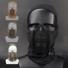 Máscara facial completa tática máscara airsoft máscara de malha balaclava máscara protetora de caça comprar usado  Enviando para Brazil