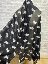 Chiffon black scarf for sale  LLANDUDNO