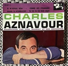 Charles aznavour voyais d'occasion  Antony