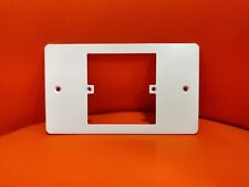 Placa adaptadora redutora de 2 velocidades para 1 gangue, aço 2 mm, revestimento em pó branco comprar usado  Enviando para Brazil