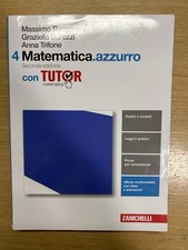 Matematica azzurro volume usato  Villa Guardia