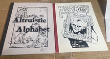 Altruistic Alphabet 2001 & Framed 2003 Signed By  23 Artists & Authors, usado comprar usado  Enviando para Brazil