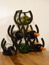 Horseshoe wine rack for sale  NOTTINGHAM