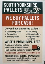 pallets cash for sale pallets cash for sale DONCASTER