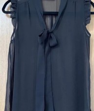 Women black chiffon for sale  BASINGSTOKE