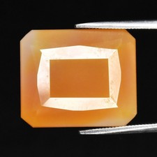 Usado, 💎 Opala amarela natural octógono 11,31 ct 17,5x14,8 mm - Pedra preciosa da África comprar usado  Enviando para Brazil