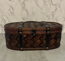 Wooden oval storage for sale  Willis