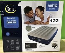 Cama/colchão de ar inflável Serta 16" queen elevado com bomba de ar integrada 110v comprar usado  Enviando para Brazil