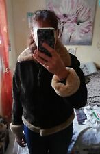 Blouson croûte cuir d'occasion  Carros
