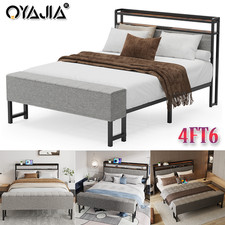 4ft6 metal bed for sale  LEICESTER