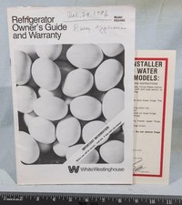Manual De Instrucciones Del Refrigerador Vintage Westinghouse comprar usado  Enviando para Brazil