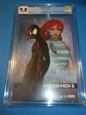 Spider-men II #1 Aspen Turner Virgin Variant raro CGC 9,8 QUASE PERFEITO/PERFEITO linda joia uau comprar usado  Enviando para Brazil