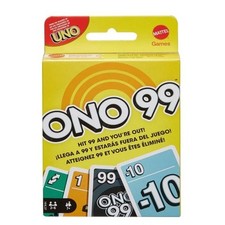 Jogo de cartas ONO 99 UNO Mattel Games idade 7+ 2-4 jogadores HHL37 comprar usado  Enviando para Brazil