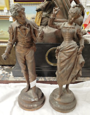 Paire sculptures statues d'occasion  Yffiniac
