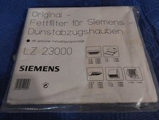 Fettfilter riginal siemens gebraucht kaufen  Eschenlohe