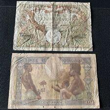 Madagascar francs 100 d'occasion  Saint-Grégoire