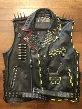 Leather vest handmade for sale  Saint Joseph