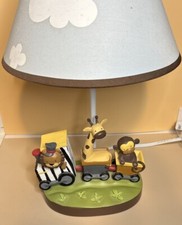Abajur de mesa para quarto de bebê infantil com animais de zoológico comprar usado  Enviando para Brazil
