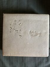 wedding album vintage for sale  Lisle