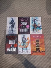 Books throne glass for sale  LONDON