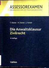 Anwaltsklausur zivilrecht asse gebraucht kaufen  Koblenz