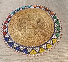 Round woven colorful for sale  Brookville