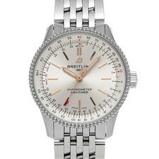 Relógio usado unissex prata Breitling Navitimer automático 35 A17395F41G1A1 #61023 comprar usado Relógio usado unissex prata Breitling Navitimer automático 35 A17395F41G1A1 #61023 comprar usado  Enviando para Brazil