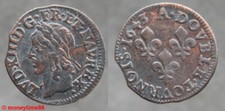 Double tournois louis d'occasion  Saint-Jean-de-Sauves
