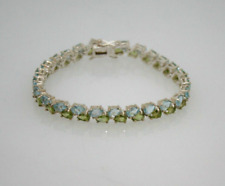 Sterling silver peridot for sale  MAIDENHEAD