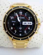 Usado, RELÓGIO CIDADÃO CZ SMART TOUCH SCREEN MASCULINO MX1002-57X PULSEIRA DE OURO GENUÍNA comprar usado  Enviando para Brazil