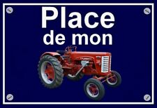 Plaque place tracteur d'occasion  Paris I