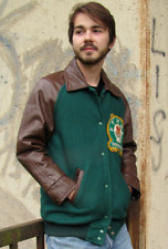 Collegejacke lederärmel baseb gebraucht kaufen  Unterschleißheim