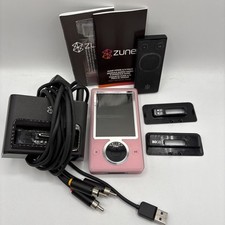 MP3 PLAYER DE MÍDIA DIGITAL MICROSOFT ZUNE 30GB 1092 ROSA *TESTADO E FUNCIONANDO!*, usado comprar usado  Enviando para Brazil