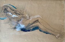 Dessin ancien femme d'occasion  Belleville