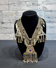 Vintage kashmiri bib for sale  Stratford