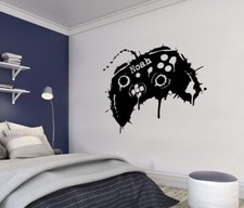 Adesivo de parede personalizado XBOX controlador gamer gaming boy crianças decalque de vinil comprar usado  Enviando para Brazil