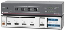 Comutador Extron SW4 HD 4K HDMI 4 entradas com fonte de alimentação e cabo HDMI comprar usado  Enviando para Brazil