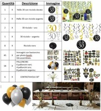 Addobbi festa anni usato  Roseto Degli Abruzzi