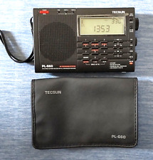 Usado, Rádio BCL TECSUN PL-660 preto FM/LW/MW/SW/AIR banda aérea pequeno alto desempenho comprar usado  Enviando para Brazil