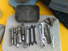 Vintage spanners box for sale  DARTFORD