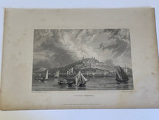 SARDEGNA CAGLIARI ANTICA INCISIONE GRAVURE by E FINDEN NO BRANCA-DESSY comprar usado  Enviando para Brazil