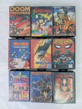 Vintage Sega Mega Drive Cartuchos dos Anos 90 Lote de 9 Pal Region, usado comprar usado  Enviando para Brazil