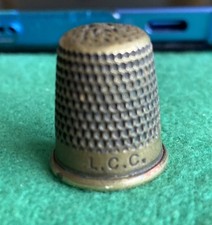 Old brass thimble for sale  CRANBROOK