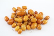 50g amber beads for sale  LEEDS