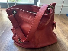 Hobbs red leather for sale  FLEET